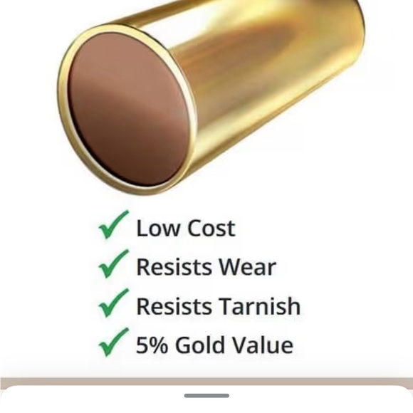 🥀SOLD❤️❤️❤️❤️STERLING SILVER & A touch of 18K GOLD FILLED BRACELET - Picture 8 of 9